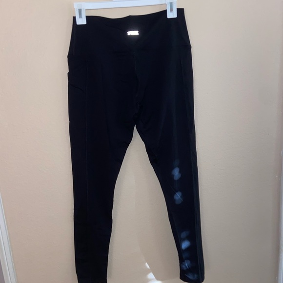 Super cute black pink x VSX leggings active athletic wear outdoor yoga tights - Picture 12 of 15